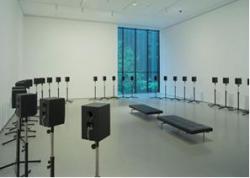 Janett Cardiff.  The Forty Part Motet, 2001, MoMA, New York